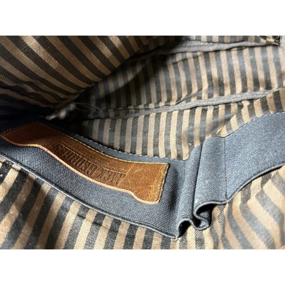 Jack Georges Voyager Convertable Crossbody Leather Bag Messenger American - Picture 10 of 16